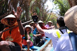 Khám phá nét đẹp sinh thái Cồn Thới Sơn trong Tour du lịch sinh thái Miền Tây